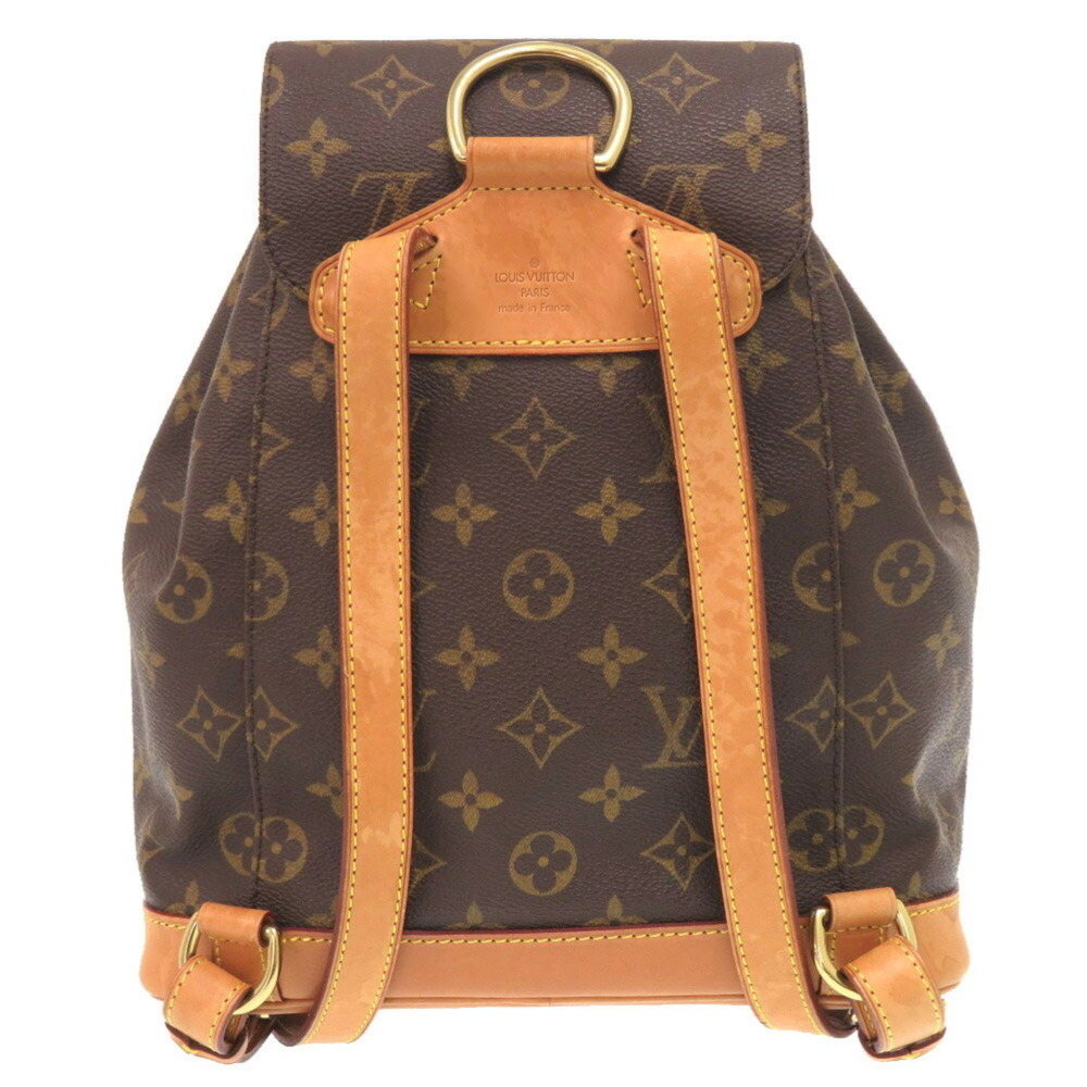 LOUIS VUITTON Authentic Brown Monogram Backpack - Picture 3 of 11